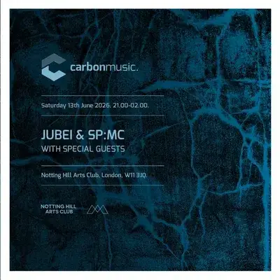 Carbon Music: Jubei & SP:MC with Special Guests