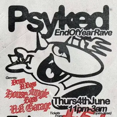 Psyked Loughborough: End Of Year Rave