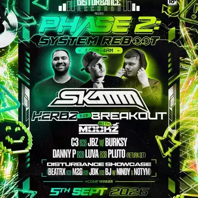 Disturbance records presents  Phase 2 - system reboot