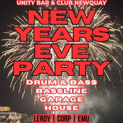 Code Red Newquay / New Years Eve 2026!