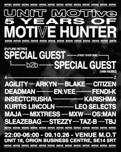 UNIT MOTive: 5 years of Motive Hunter