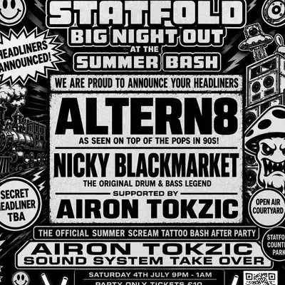 Statfold BIG Night Out @ Summer Scream Tattoo Bash