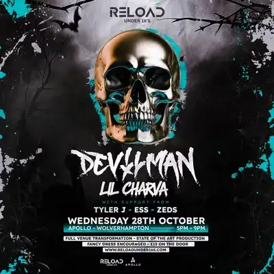 Reload U16s - Halloween Tour - Wolverhampton Ft Devilman | Lil C