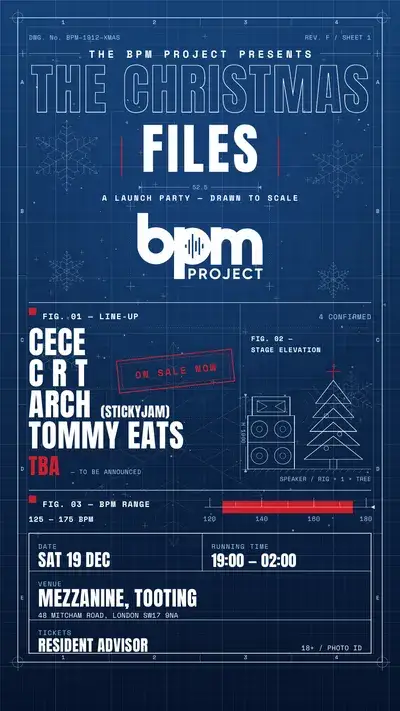 The BPM Project: THE CHRISTMAS FILES at the Mezzanine