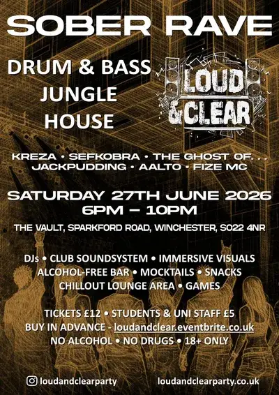 Loud & Clear Sober Rave