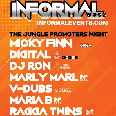 Informal: Jungle promoters night
