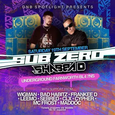 DNB Spotlight presents: Sub Zero & Shabba D