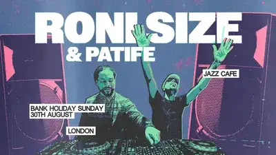 Roni Size at Jazz Cafe (Bank Holiday Sunday)