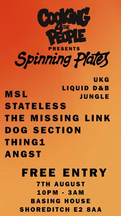 Cooking for the People presents: Spinning Plates