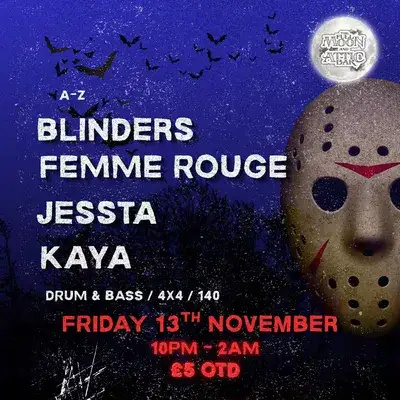 Attic Residents: Blinders, Femme Rouge, Jessta, Kaya