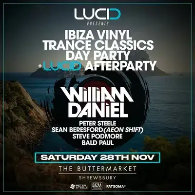 Ibiza Vinyl TRANCE Classics Day Party + Perception DNB Vinyl