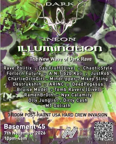 Dark Neon Illumination