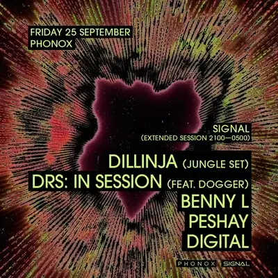 Signal: Dillinja, DRS, Dogger, Benny L, Peshay, Digital