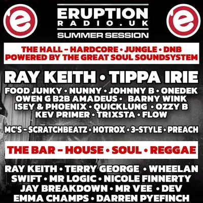 Eruption Radio UK Summer Session