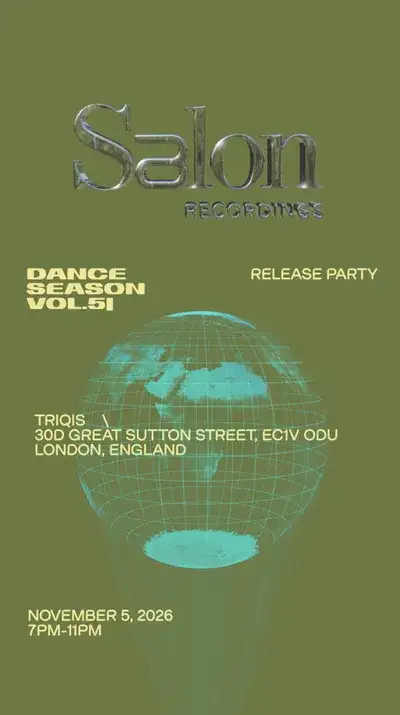 Salon Recordings Dance Season Vol.5 Album Release Party