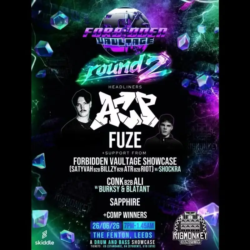 Forbidden Vaultage Presents Round 2 with ACP & FUZE on RigMonkey