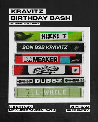 Events Nowhere - Ben Kravitz - Birthday Party