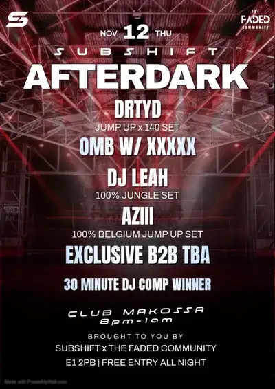 SUBSHIFT AFTERDARK