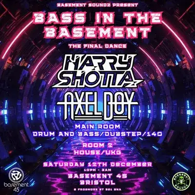 Bass in the basement HARRY SHOTTA/AXEL BOY