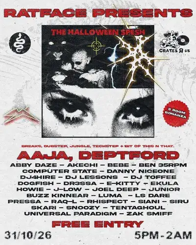 RATFACE HALLOWEEN SPESHAL X AAJA