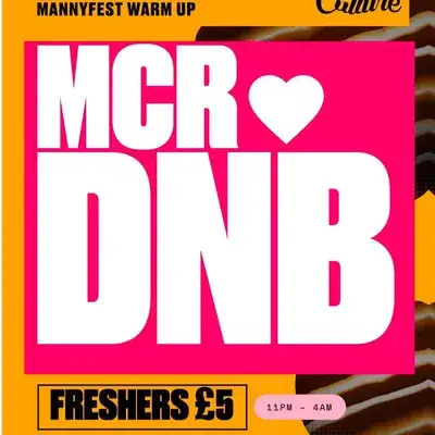 Riddim Culture: MCR<3DnB - Mannyfest Warm Up (Freshers Special)