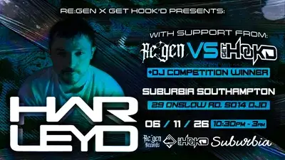 Get Hook'd x Re:Gen presents: HARLEY D