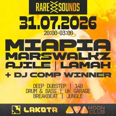 Rare Sounds Presents: Mia Pia, Marswalkz + support