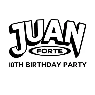 JUAN FORTE 10th BIRTHDAY PARTY