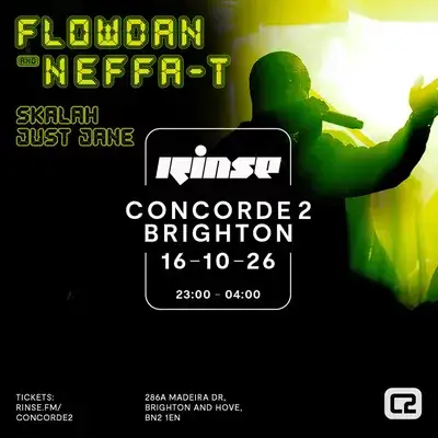 Rinse FM Presents Flowdan, Neffa-T & More