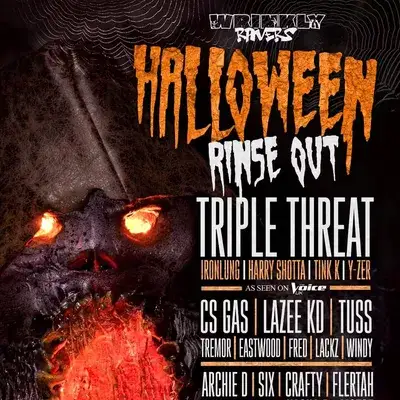 Triple threat Halloween special 30th October princes park