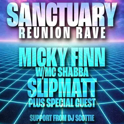 Sanctuary Reunion Rave - Save The Date