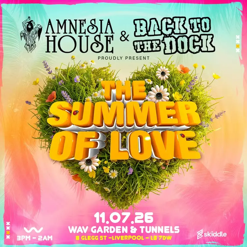 Amnesia House & Back to the Dock presents The Summer of Love