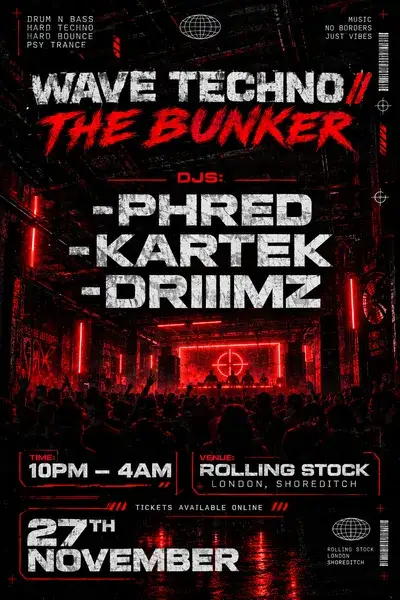 Wave Techno - The Bunker