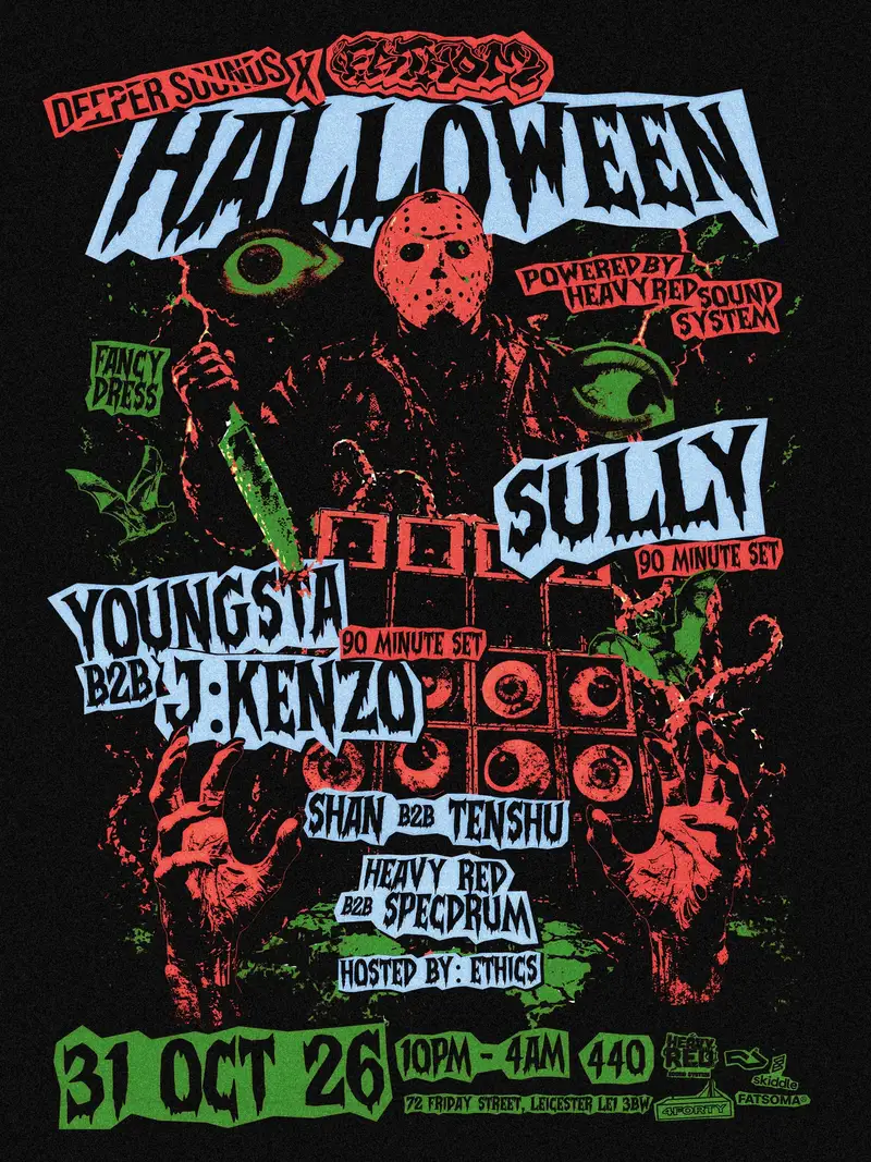 FATHOM X Deeper Sounds HALLOWEEN (Sully/J:Kenzo/Youngsta)