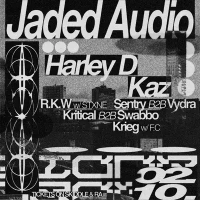 Jaded Audio Presents - Harley D & Kaz @ Honey Street Studio