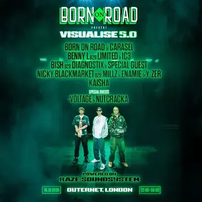 Born On Road Presents Visualise 5.0: London w/ Raze Soundsystem