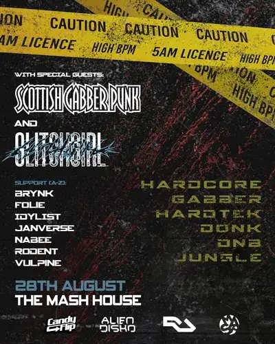 Alien Disko x CandyFlip: Fringe Closing Party // 5AM LICENCE + £2 TIX