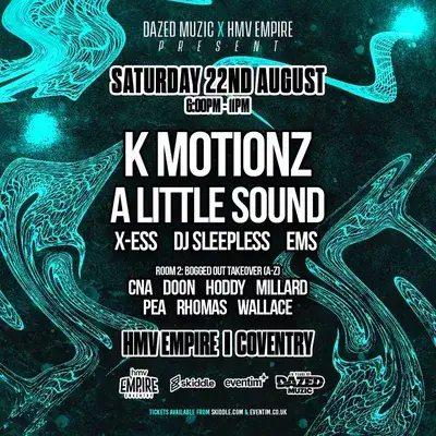 Dazed x hmv Empire: K MOTIONZ + A LITTLE SOUND