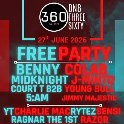 DNB360 - Festival FREE pre party 27/6/26