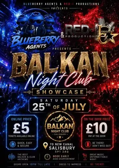 Blueberry Agents, Red I Productions and Loyalty City Events pres