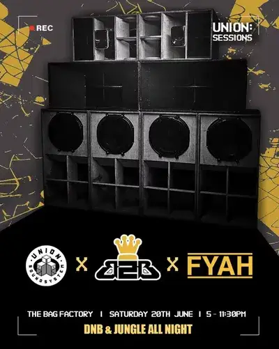 UNION:SESSIONS X Bloc2bloc X Fiyah Events