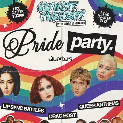 CU Next Tuesday | Pride Party | 28/07/2026