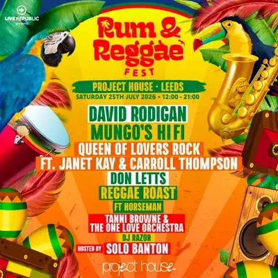 Rum & Reggae 2026 | Project House, Leeds