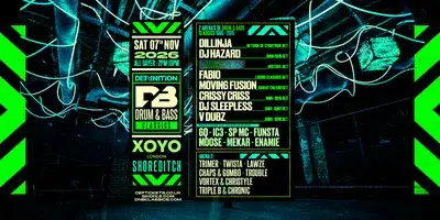 Drum and Bass Classics | London All Dayer | XOYO