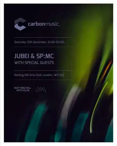 Carbon Music: Jubei & SP:MC, plus special guests