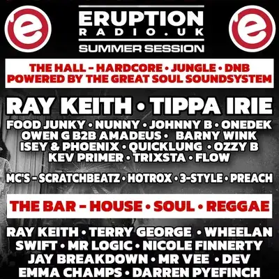 Eruption Radio UK Summer Session