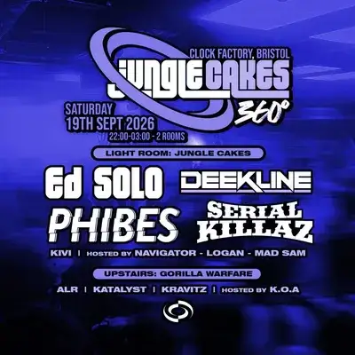 Jungle Cakes Bristol 360°: Ed Solo, Deekline, Phibes & More