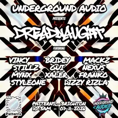 Underground audio - patterns Brighton