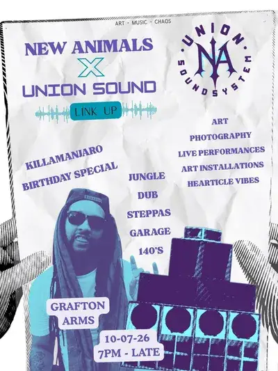 NEW ANIMALS x Union Sounds Link Up