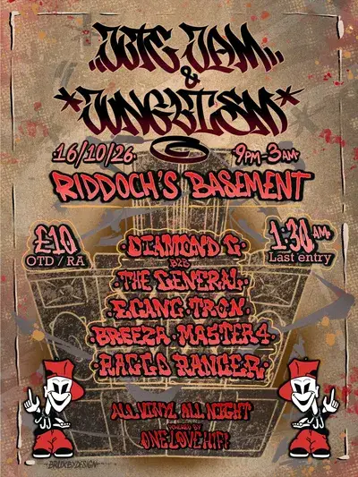 Jute, Jam & Junglism: Breeza, Master 4, Raggo Ranger & Tron